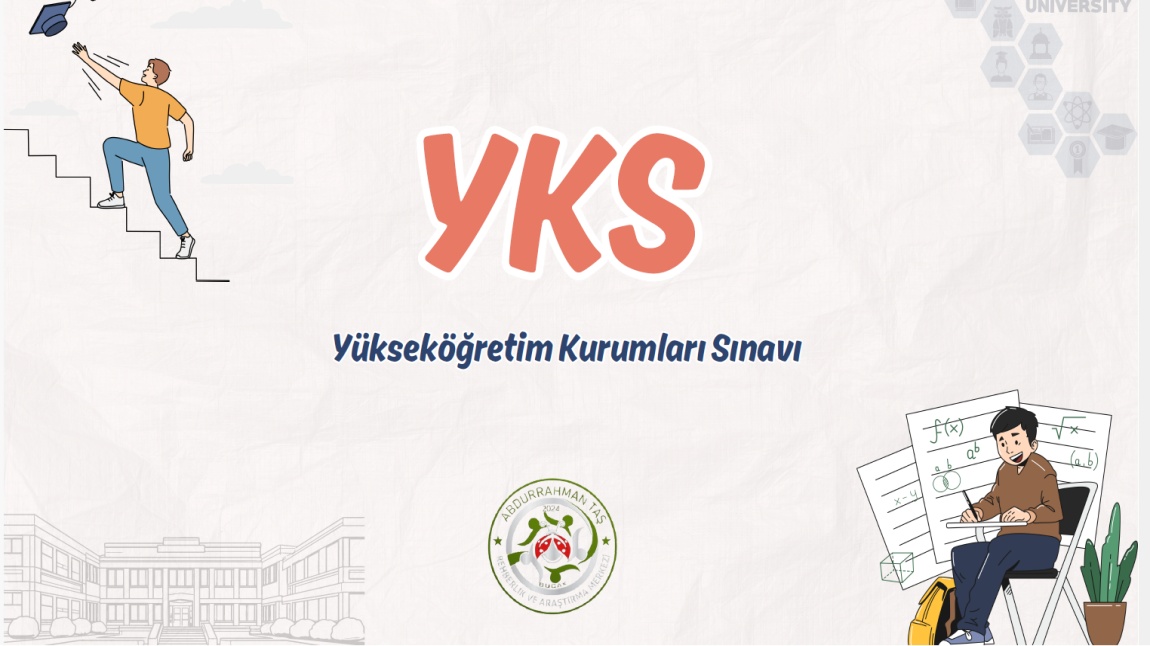 YKS Bilgilendirme Sunumu Hazırlanmıştır.